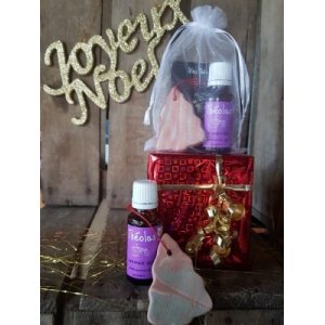 Huile essentielle de lavande bio et son sapin diffuseur