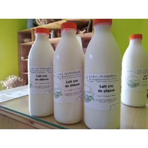 Lait cru de chèvre 1litre