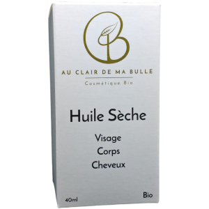 Huile sèche bio vanillée