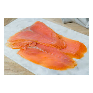 Truite fumée tranchée