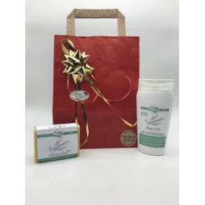 Savon liquide + 1 savon surgras aux huiles essentielles de verveine exotique