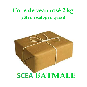 Colis de veau, 2 kg environ
