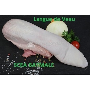 Langue de veau à la pièce