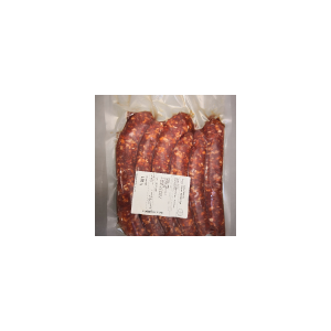 Saucisse au piment d'espelette 100 % veau, 50