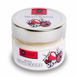 Bougie fruits rouges