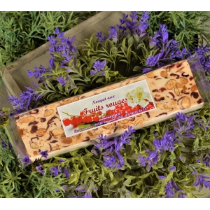 Nougat aux cranberries