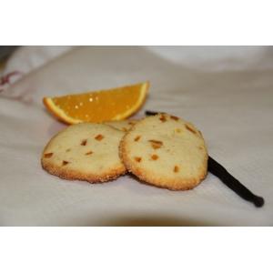 Galettes à l'oranges confites .