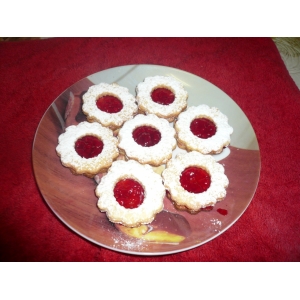 Sablés à la framboise