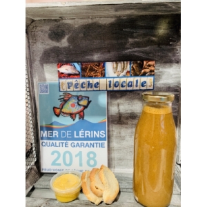 Soupe de poissons de la pêche locale