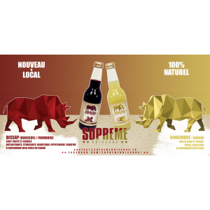 Supreme bissap/framboise+supreme