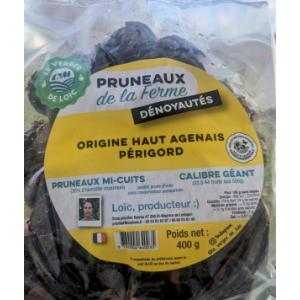 Pruneaux dénoyautés mi cuits 400g