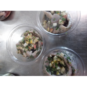 Hareng citron et pommes