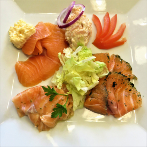 Tout au saumon à partager