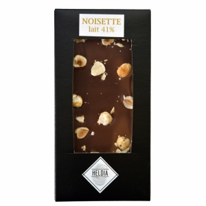 Tablette gourmande chocolat au lait/noisettes