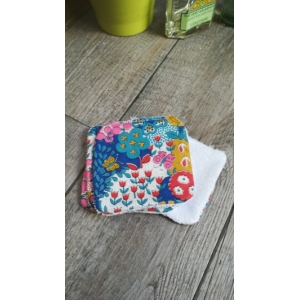 4 lingettes lavables 'petit verger'