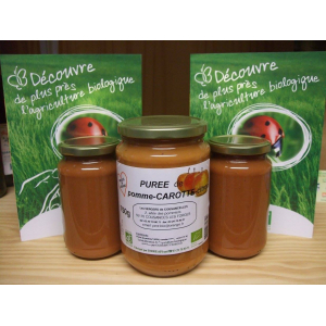 Purée de pomme-carotte-citron