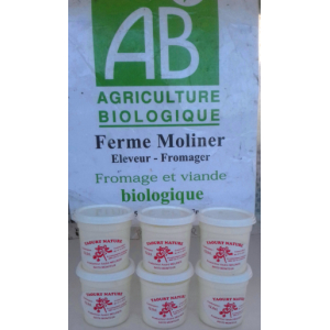 Yaourt fermier lait cru