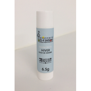 Baume lèvres - hiver - huile de sésame