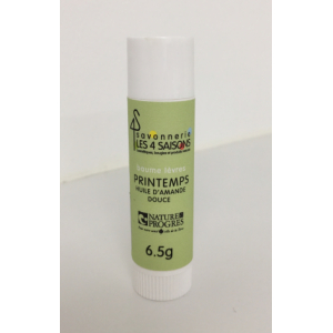 Baume lèvres - printemps - huile d'amande do