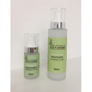 Déodorant spray - printemps - palmarosa &