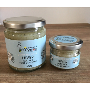 Gommage corps - hiver - menthe & huile de sé