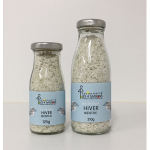 Sel de bain - hiver - menthe