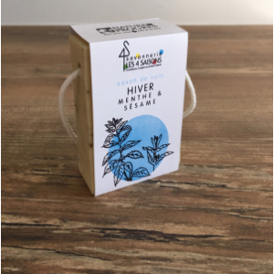 Savon de soin - hiver - menthe & sé