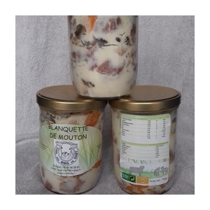 Bocal de blanquette de mouton en 750g