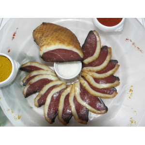 Magret séché fumé tranché