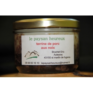 Terrine de porc aux noix