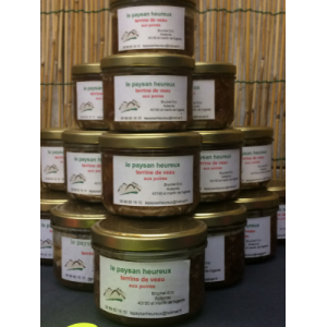 Terrine de veau aux poires