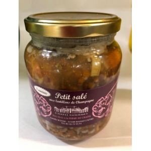 Petit sale aux lentillons de champag