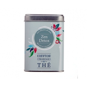 Infusion zen détox - boite métal 100g