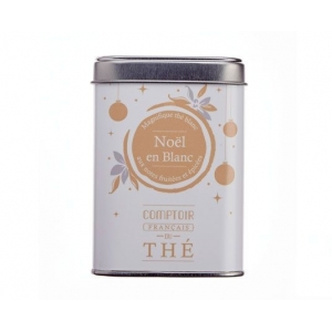 The noel en blanc - boite métal 40g