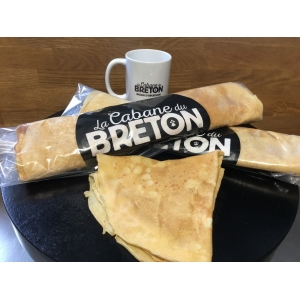 Crepes natures par 6