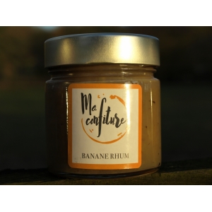 Confiture de banane rhum