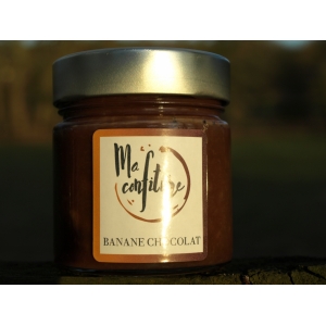 Confiture de banane chocolat