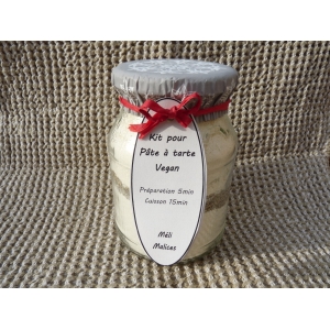 Pâte à tarte salée vegan à l