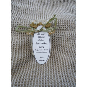 Apéro pois chiche curry