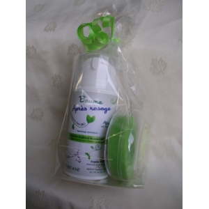 Cadeau pour rasage homme au lait d'ânesse