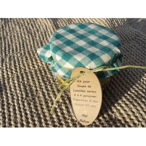 Velouté de lentilles vertes