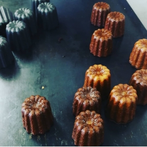 6 cannelés artisanaux bio 25g