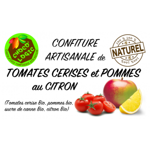 Confiture tomates cerises et pomme