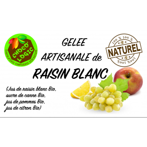 Gelée raisin blanc