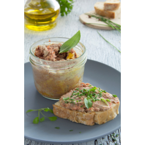Pâté de canard 180gr aux cépes en conserve