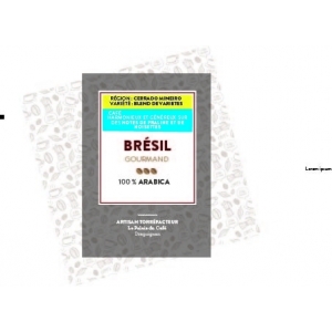 Brésil 100 % arabica - 250 gr - mouture filtre