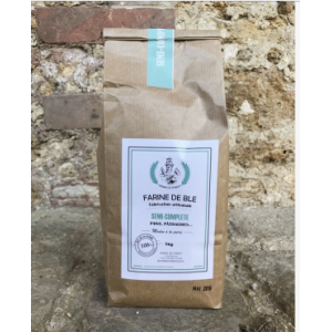 Farine de blé semi-complète