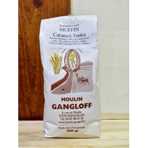 Préparation pour muffins caramel-tonka