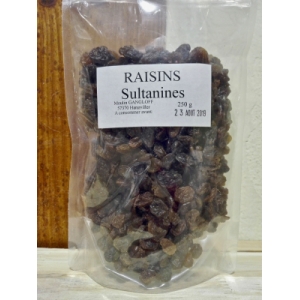 Raisins sultanines
