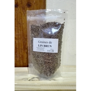 Graines de lin brun